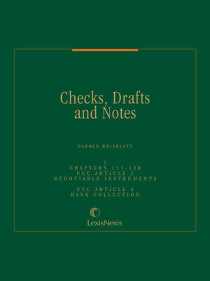 cover image of Checks, Drafts and Notes